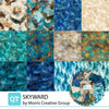 Skyward Charm Pack Printed Texture Fabric - 5SQ SKYW 6PKY - 42-Piece Precut - QT Fabrics Quilting Cotton Fabric