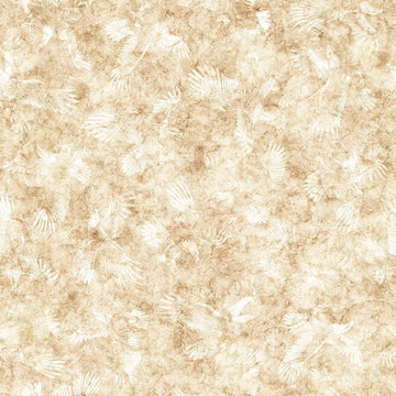 Image of Skyward Eagle Tonal Tan quilting cotton fabric by Morris Creative Group for QT Fabrics. Features printed texture on a cream background. Cute Little Fabric Shop.