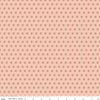 Image of Tangled Gardens Flowers Blush quilting cotton fabric by Diane Labombarbe for Riley Blake Designs. Features flowers on a pink background. Cute Little Fabric Shop.