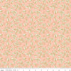Image of Tangled Gardens Leaves Blush quilting cotton fabric by Diane Labombarbe for Riley Blake Designs. Features leaves on a pink background. Cute Little Fabric Shop.
