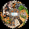 A Haunting We Will Go Charm Pack Halloween Fabric - 5SQ HWWG 6PKO - 42-Piece Precut - QT Fabrics Quilting Cotton Fabric
