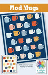 Mod Mugs Quilt PATTERN Christmas Pattern - Riley Blake INSTRUCTIONS Only