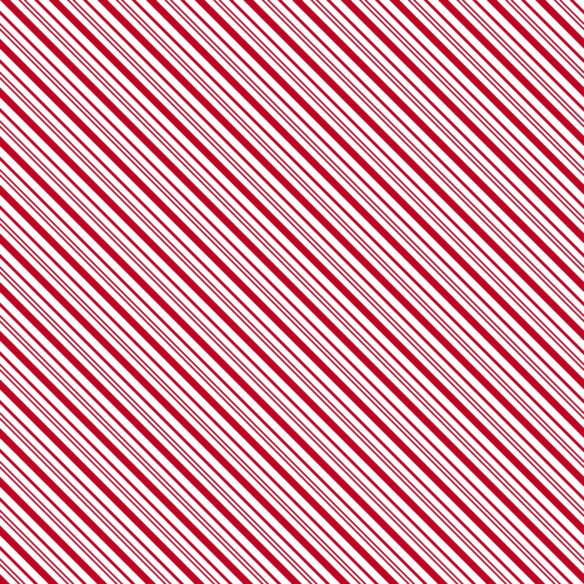 Image of A Perfect Winter Stripes Red quilting cotton fabric by Lori Whitlock for Riley Blake Designs. Features stripes on a red background. Cute Little Fabric Shop.