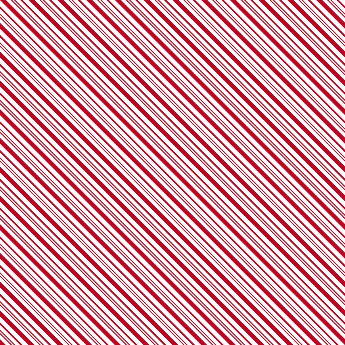 Image of A Perfect Winter Stripes Red quilting cotton fabric by Lori Whitlock for Riley Blake Designs. Features stripes on a red background. Cute Little Fabric Shop.