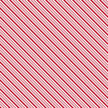 Image of A Perfect Winter Stripes Red quilting cotton fabric by Lori Whitlock for Riley Blake Designs. Features stripes on a red background. Cute Little Fabric Shop.