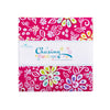 Chasing Rainbows 5" Stacker Floral Fabric - 5-18010-42 - 42-Piece Precut - Riley Blake Quilting Cotton Fabric