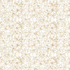 Image of Lumenique Mosaic Blender Birch quilting cotton fabric by Dan Morris for QT Fabrics. Features a printed stained glass pattern on a white background. Cute Little Fabric Shop.