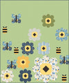 SALE Butterfly Blooms Quilt PATTERN Fat Quarter Friendly Pattern - Riley Blake INSTRUCTIONS Only