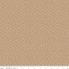 Image of Baked With Love Comfort Tea Dye quilting cotton fabric by Lori Holt for Riley Blake Designs. Features spirals on a brown background. Cute Little Fabric Shop.
