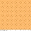 Image of Baked With Love Pie Marigold quilting cotton fabric by Lori Holt for Riley Blake Designs. Features a geometric pattern on a yellow background. Cute Little Fabric Shop.