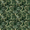 Image of Cedar & Sage Branches Forest quilting cotton fabric by Morris Creative Group for QT Fabrics. Features leaves on a green background. Cute Little Fabric Shop.