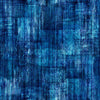Image of Into The Woods Wood Texture Denim quilting cotton fabric by Morris Creative Group for QT Fabrics. Features printed wood texture on a blue background. Cute Little Fabric Shop.