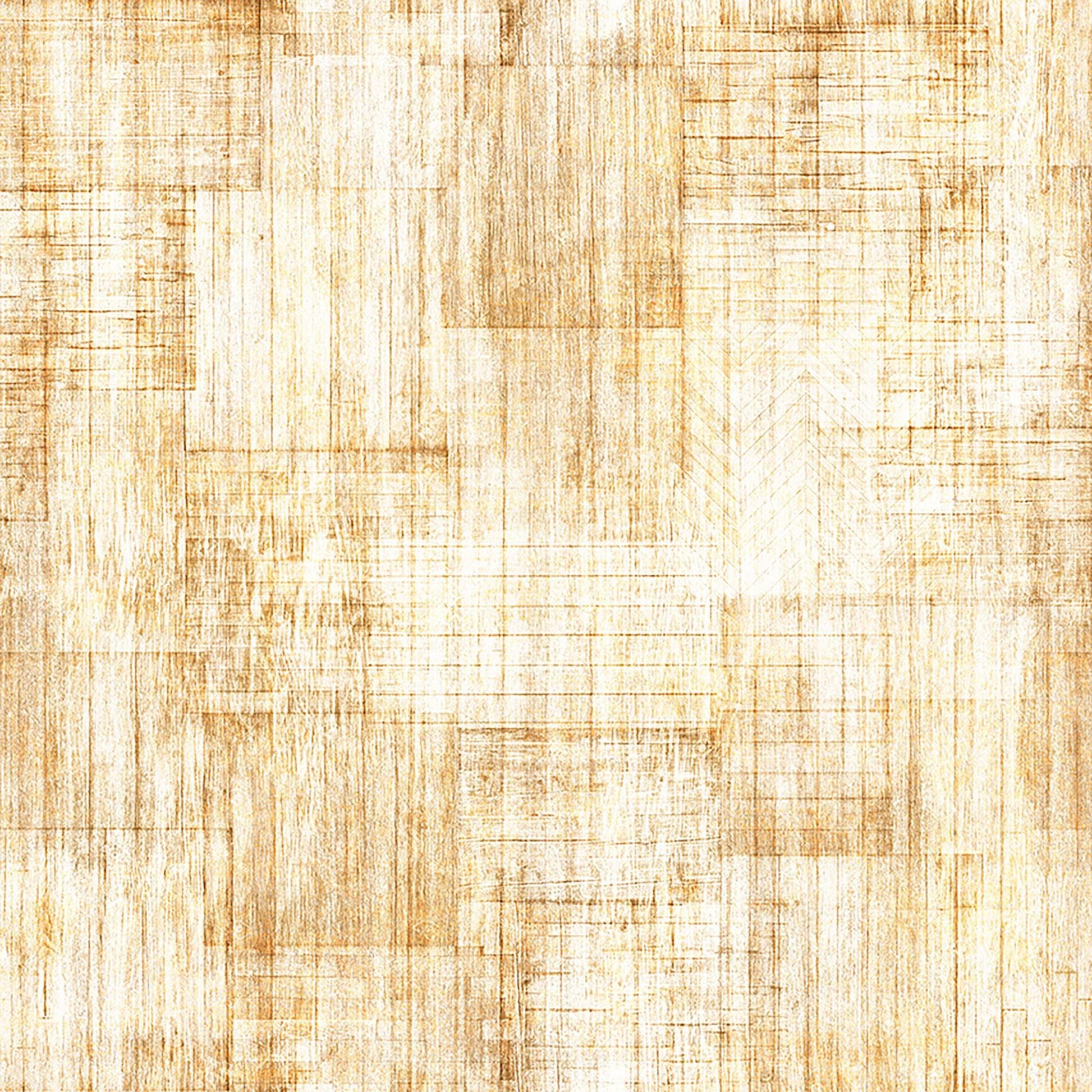 Image of Into The Woods Wood Texture Sand quilting cotton fabric by Morris Creative Group for QT Fabrics. Features printed wood texture on a cream background. Cute Little Fabric Shop.