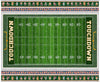 Gridiron Gang Football Field Panel Green Football Fabric - 31980 - QT Fabrics Quilting Cotton Fabric