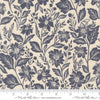 Image of True Love Romance Bloom Cream quilting cotton fabric by Lella Boutique for Moda Fabrics. Features flowers on a cream background. Cute Little Fabric Shop.