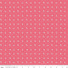 SALE Prim Daisy Tea Rose Pink Floral Fabric - C9694 - Riley Blake Quilting Cotton Fabric
