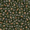 MINKY Forest Field and Stream Wildlife Toss Pine Green Nature Fabric - 31408 - QT Fabrics 100% Polyester Fabric
