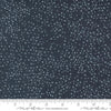 Image of Coven Dotty Thatched Soft Black quilting cotton fabric by Robin Pickens for Moda Fabrics. Features dots on a black background. Cute Little Fabric Shop.