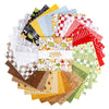 Gingerbread 10" Stacker Christmas Fabric - 10-17840-42 - 42-Piece Precut - Riley Blake Quilting Cotton Fabric