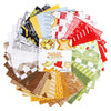 Gingerbread 5" Stacker Christmas Fabric - 5-17840-42 - 42-Piece Precut - Riley Blake Quilting Cotton Fabric