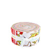 Gingerbread 2.5" Rolie Polie Christmas Fabric - RP-17840-40 - 40-Piece Precut - Riley Blake Quilting Cotton Fabric