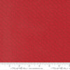 Image of Joyful Gatherings II Razzle Dazzle Crimson quilting cotton fabric by Primitive Gatherings for Moda Fabrics. Features stripes on a red background. Cute Little Fabric Shop.
