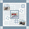 SALE Snowflakes Over Covered Bridges Quilt PATTERN Pillow Panel Pattern - Riley Blake INSTRUCTIONS Only