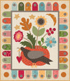 SALE Bountiful Blessings Mini Quilt PATTERN Floral Pattern - Riley Blake INSTRUCTIONS Only
