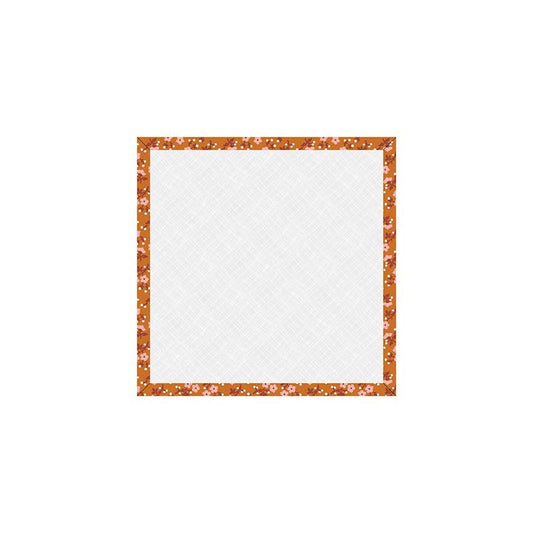 SALE Lori Holt Baked With Love 10" Design Board Amber Orange Block Placement - Riley Blake Design Board