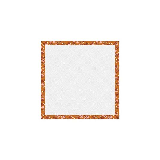 SALE Lori Holt Baked With Love 10" Design Board Amber Orange Block Placement - Riley Blake Design Board