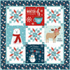 Winter Cheer Panel Quilt Kit - Lori Whitlock - A Perfect Winter  - Riley Blake - Pattern Fabric Kit -  Quilting Cotton
