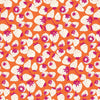 26" End of Bolt - Eden Strawberries C12923 Orange - Riley Blake Designs - Floral Flowers - Quilting Cotton Fabric