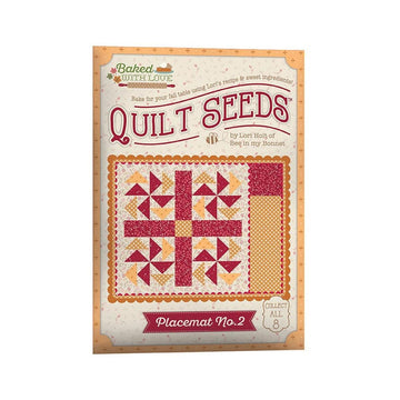 SALE Lori Holt Baked With Love Quilt Seeds PATTERN Placement No. 2 - Riley Blake Quilt Block INSTRUCTIONS Only