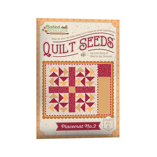 SALE Lori Holt Baked With Love Quilt Seeds PATTERN Placement No. 2 - Riley Blake Quilt Block INSTRUCTIONS Only