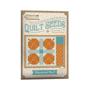 SALE Lori Holt Baked With Love Quilt Seeds PATTERN Placement No. 3 - Riley Blake Quilt Block INSTRUCTIONS Only