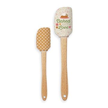 SALE Lori Holt Baked With Love Spatula Set - ST-50235 - Riley Blake 2-Pack Kitchen Utensils