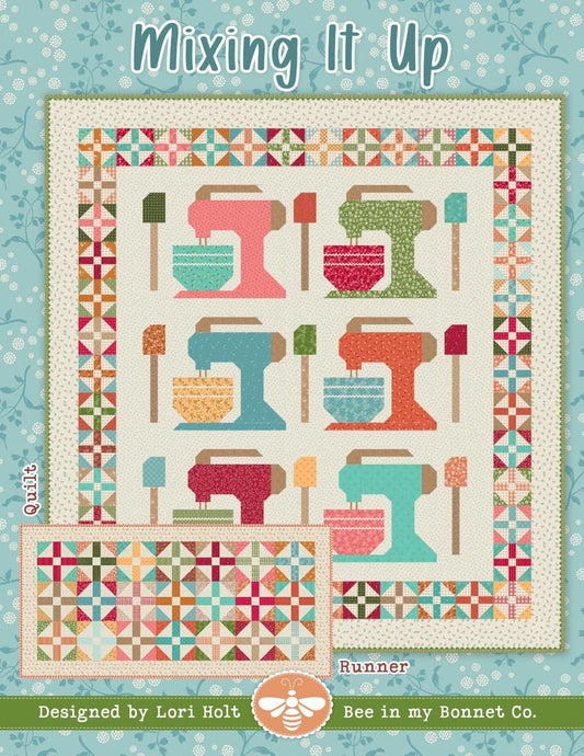 SALE It's Sew Emma Mixing It Up Quilt & Runner PaTTERN Precut Friendly Pattern - P051-ISE-323 - Riley Blake INSTRUCTIONS Only