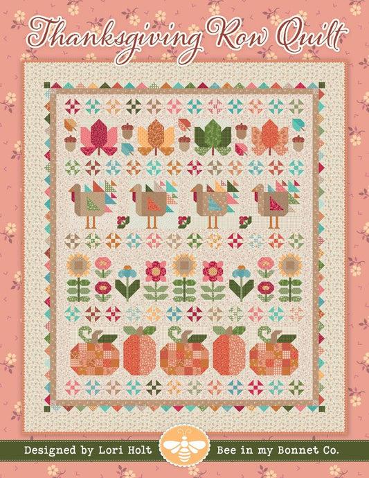 SALE It's So Emma Thanksgiving Row Quilt PaTTERN Fall Pattern - P051-ISE-325 - Riley Blake INSTRUCTIONS Only