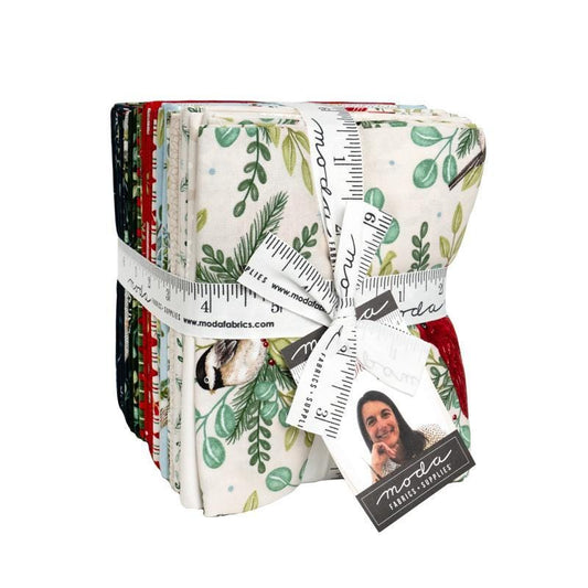 When Snow Falls Fat Quarter Bundle Christmas Fabric - 56170AB - 32-Piece Precut - Moda Fabrics Quilting Cotton Fabric