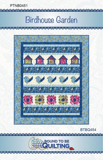Birdhouse Garden Quilt PATTERN Bird Pattern - Riley Blake INSTRUCTIONS Only