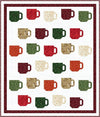 Mod Mugs Quilt PATTERN Christmas Pattern - Riley Blake INSTRUCTIONS Only