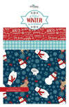 A Perfect Winter Fat Quarter Bundle Christmas Fabric - FQ-17990-21 - 21-Piece Precut - Riley Blake Quilting Cotton Fabric