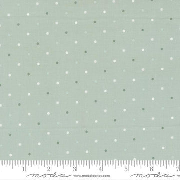 3-Yard-Cut - SALE Magic Dot Robins Egg Blue Polka Dot Fabric WIDEBACK - 108026 - 108" Wide - Moda Fabrics Quilting Cotton Fabric
