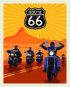 Route 66 Panel DIGITALLY Printed Panel - Riley Blake Quilting Cotton Fabric Official Licensed Prodcut