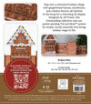 SALE Machine Embroidery Holly Hills Gingerbread Town INSTRUCTIONS - ME149GBH25R5 - Riley Blake USB File Free Standing House