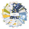 SALE Sunshine & Dandelions 5" Stacker Floral Fabric - 5-17920-42 - 42-Piece Precut - Riley Blake Quilting Cotton Fabric