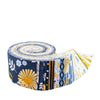 SALE Sunshine & Dandelions 2.5" Rolie Polie Floral Fabric - RP-17920-40 - 40-Piece Precut - Riley Blake Quilting Cotton Fabric