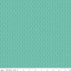 Image of Baked With Love Dish Towel Sea Glass quilting cotton fabric by Lori Holt for Riley Blake Designs. Features stripes on a blue background. Cute Little Fabric Shop.