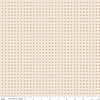 Image of Baked With Love Memories Cinnamon quilting cotton fabric by Lori Holt for Riley Blake Designs. Features acorns on a cream background. Cute Little Fabric Shop.