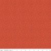 Image of Baked With Love Herbs Autumn quilting cotton fabric by Lori Holt for Riley Blake Designs. Features leaves on a red background. Cute Little Fabric Shop.
